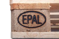 Europalette 120x80cm, IPPC, Neuware