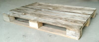 Einwegpalette 120 x 80 cm, 7 Deckbretter, Gebrauchtware